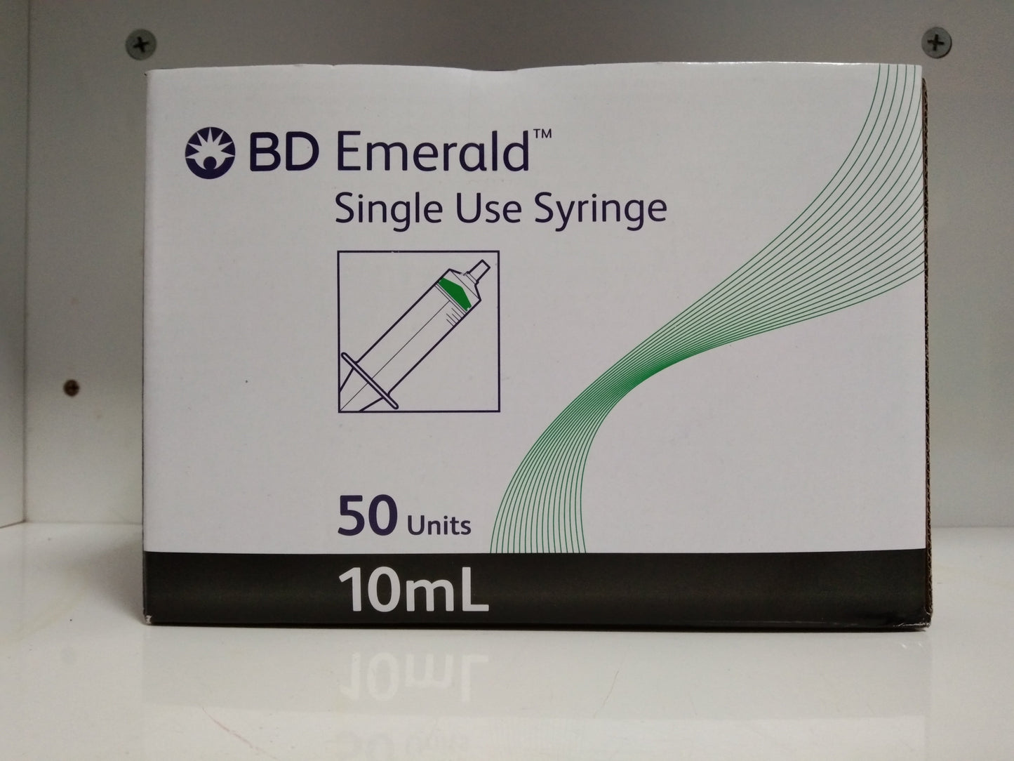 Becton Dickinson BD Emerald Single Use Syringe Without Needle